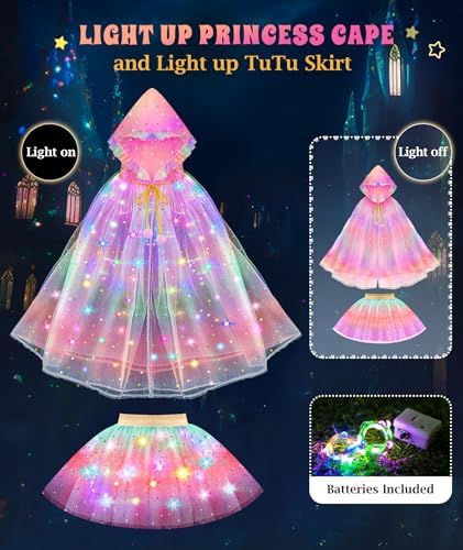 DOLNOW Princess Dress Up Set for Girls