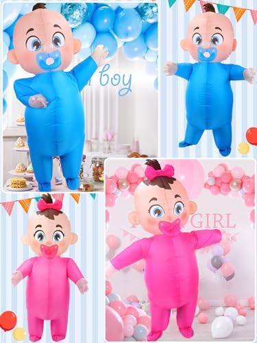 Ramede Giant Inflatable Baby Costume 100-Inch Gender Reveal
