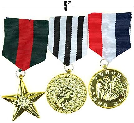 Skeleteen Costume Military Officer Medals