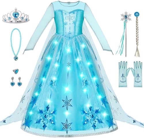 Spooktacular Creations LED Ice Princess Costume for Girls