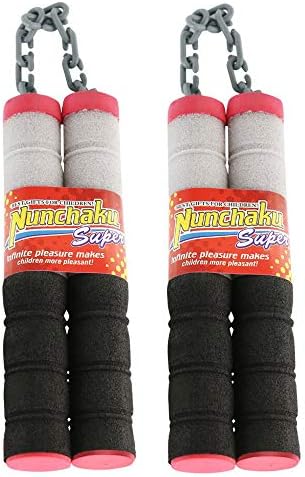 Liberty Imports Ninja Foam Nunchucks - Kids PretendWeapons 2 Pairs