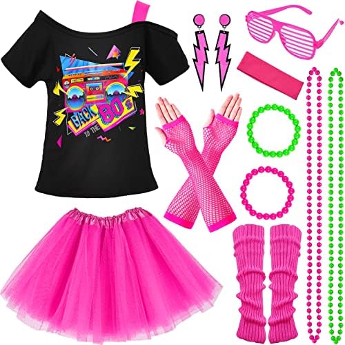 1980s Party Accessories for Girls Retro Cosplay costumes 80s theme