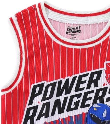 Power Rangers Boys Tank Top Shorts Set