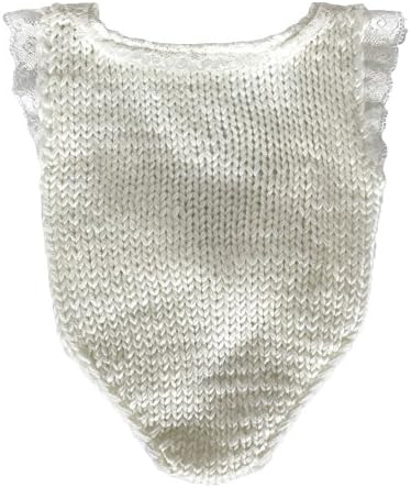 Zeroest Baby Girls Newborn Crochet Romper - Perfect for Photography