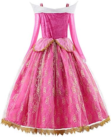 JerrisApparel Girls Pink Princess Costume Halloween Costumes