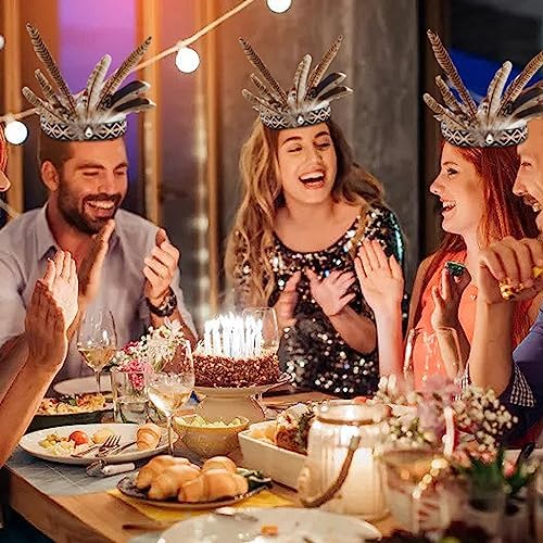 Feather Headband Accessories - Handmade Chief Costume