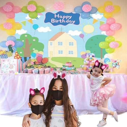 4pc Pink Pig Ear Clips for Kids