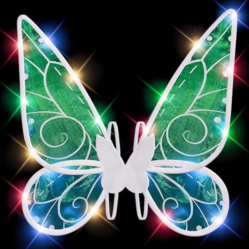 Spooktacular Butterfly Wing Lightweight Fairy Costume for Halloween and More