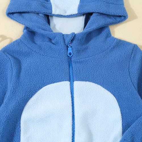 Cartoon Blue Dog Costume for Toddler Halloween Cute Comfortable