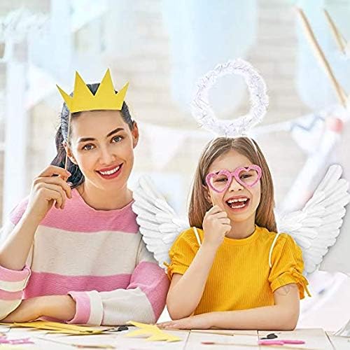 Angel Costume Wings Halo White Costume for Girls and Boys
