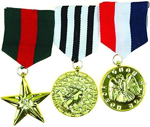 Skeleteen Costume Military Officer Medals