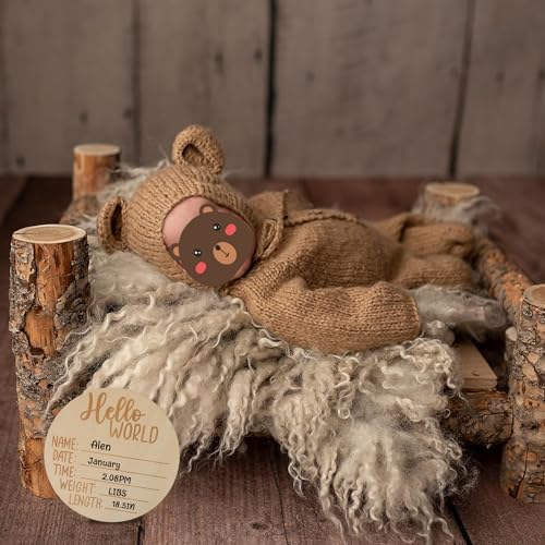 BLUETOP Newborn Bear Costume