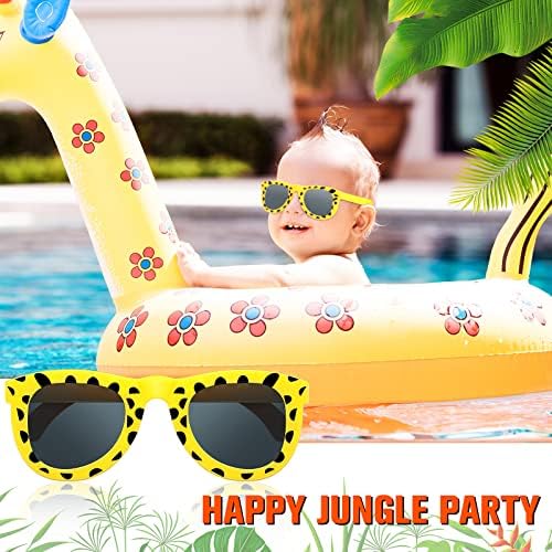 Flutesan 24 Pack Animal Print Sunglasses for Kids
