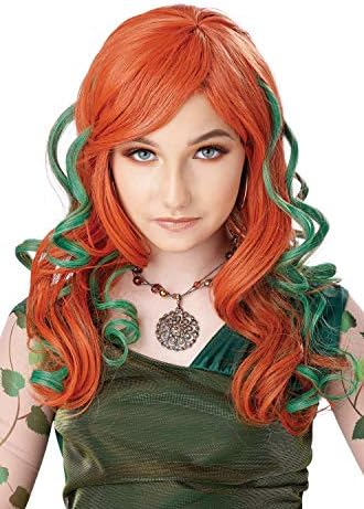 California Costumes Pumpkins Vines Real pumpkin face Wig one size
