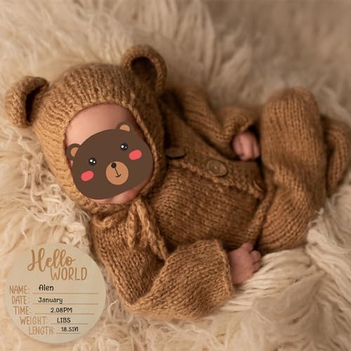 BLUETOP Newborn Bear Costume