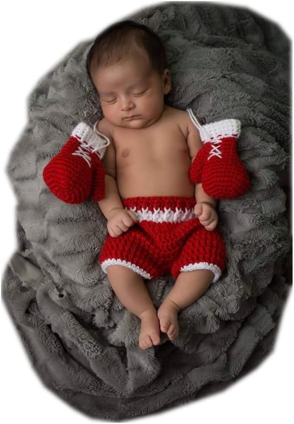 Vemonllas Newborn Photography Gloves and Pants Boys Girls Outfits