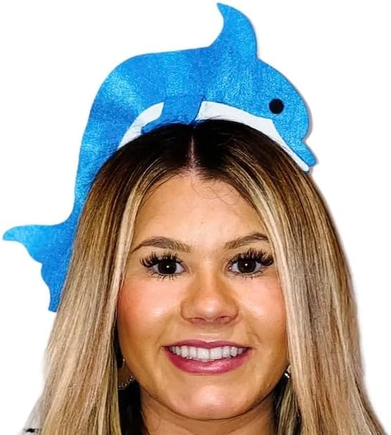 Dolphin Party Ears Headband - Adorable Ocean Fun