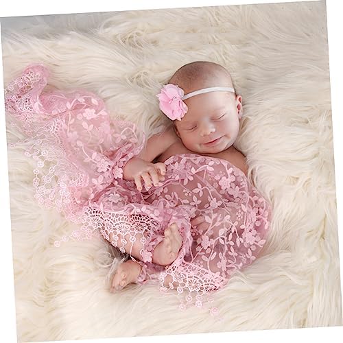OSALADI Baby Swaddle Blanket Pink