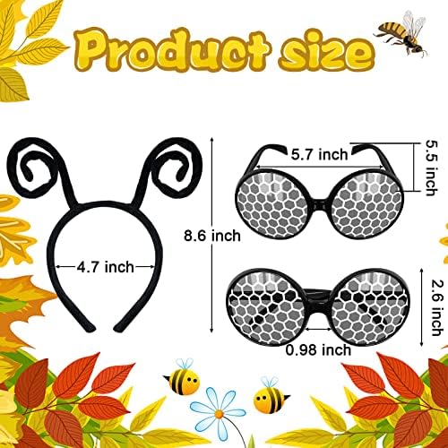 Poptrend Bug Headband and Glasses Set