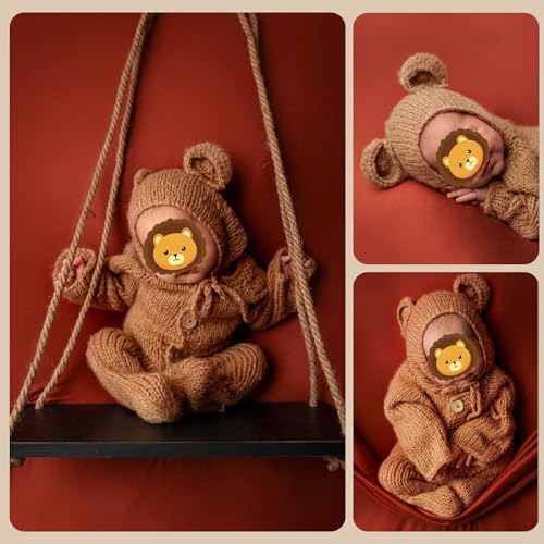 BLUETOP Newborn Bear Costume