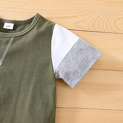 Toddler Boys Short Sleeve Print T-Shirt Shorts Set