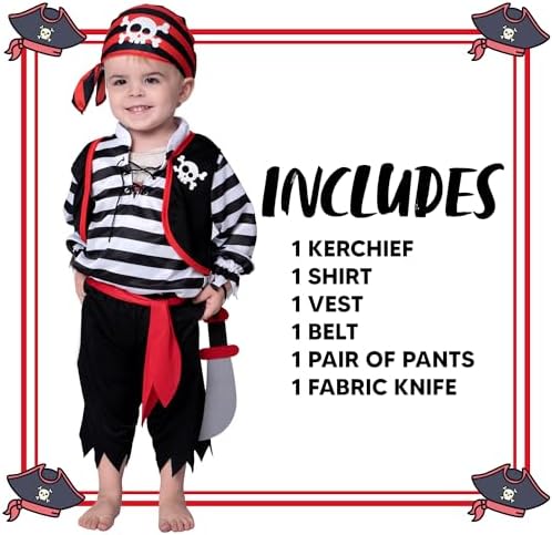 Spooktacular Pirate Costume for Kids