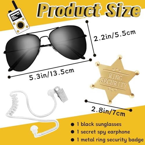 Premium Security Spy Ring Bearer Set for Kids