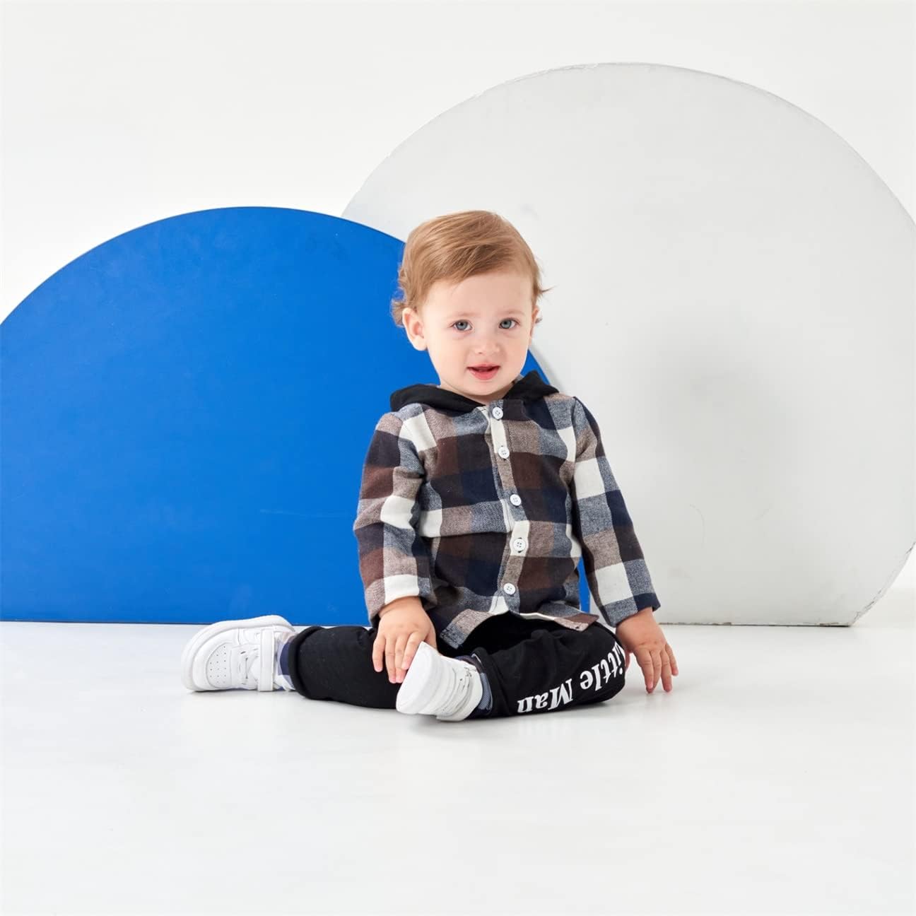 Axumity Toddler Plaid Panel Outreach Set