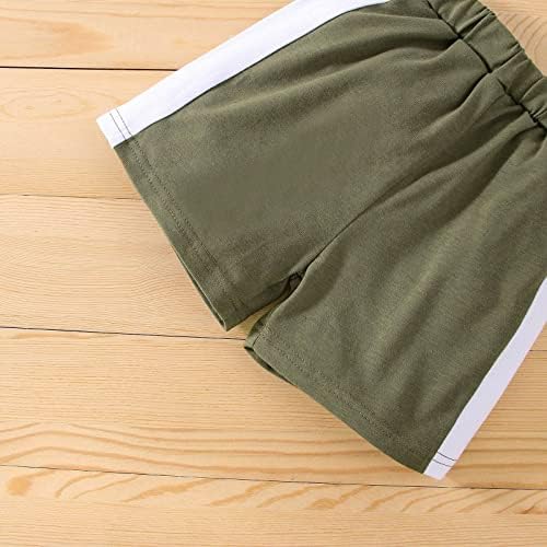 Toddler Boys Short Sleeve Print T-Shirt Shorts Set