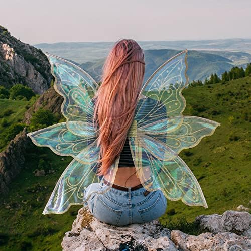 Gold Fairy Wings Dress Up Costume