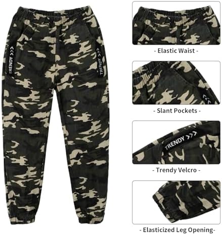 LOLANTA Camo Two-Piece Clothing Set for Boys