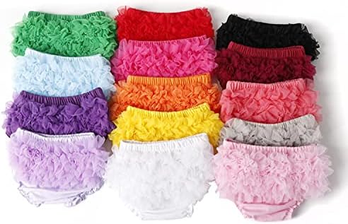 Stylish Cotton Diaper Cover Mesh Lace Ruffle Perfect for Photography