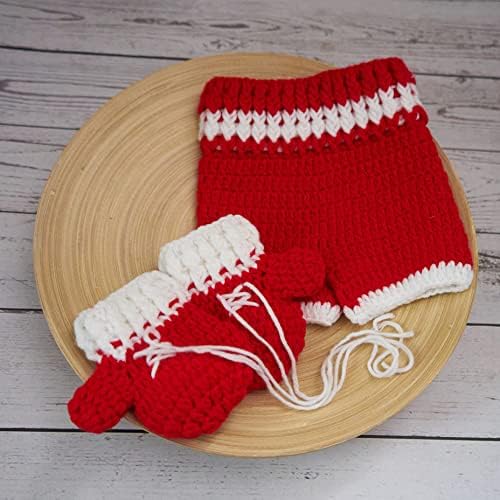 Vemonllas Newborn Photography Gloves and Pants Boys Girls Outfits