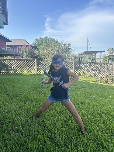 Geamiki Super Hero Costume with Plastic Shield and Weapon