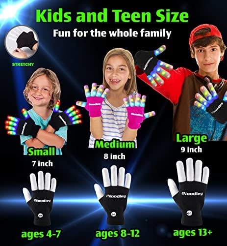 The Noodley LED Light-Up Gloves