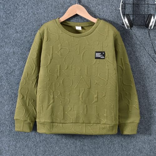 HIHA Boys Sweatsuit Set Comfort Style for FallWinter