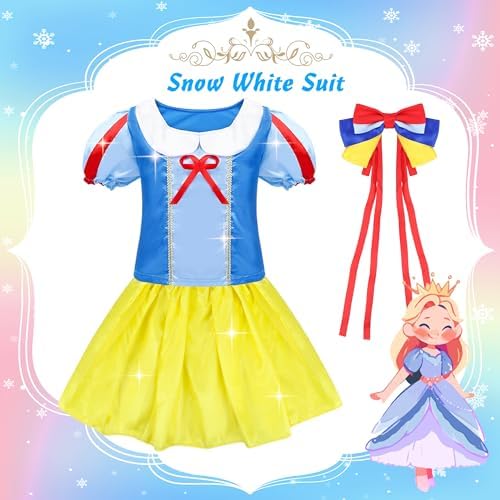 Princess Mermaid Play Costumes 16-Piece Set for Kids
