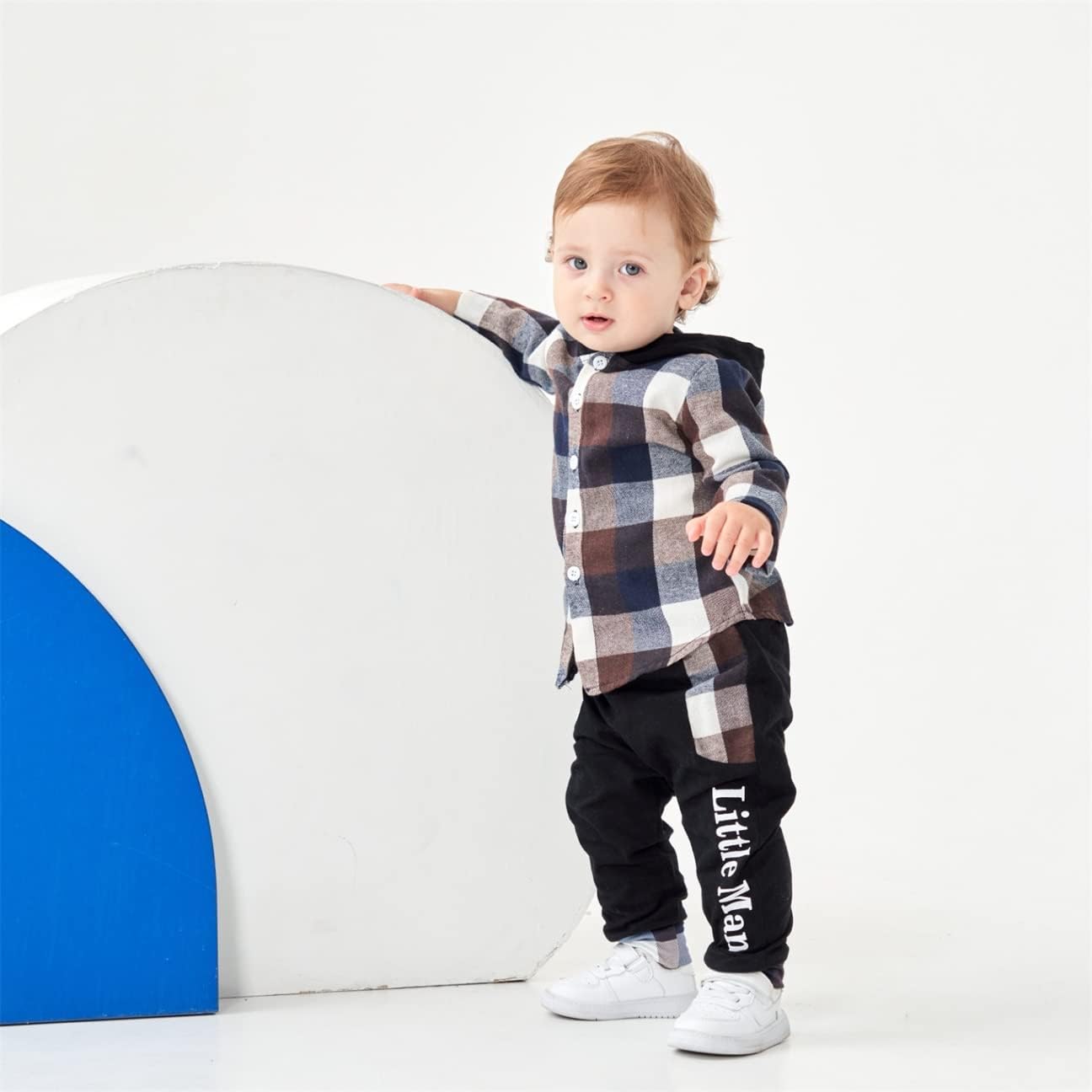 Axumity Toddler Plaid Panel Outreach Set