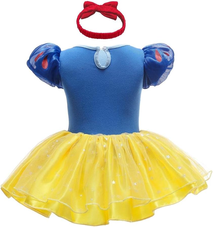 Stylish Princess OnesieRomper for Baby Girls