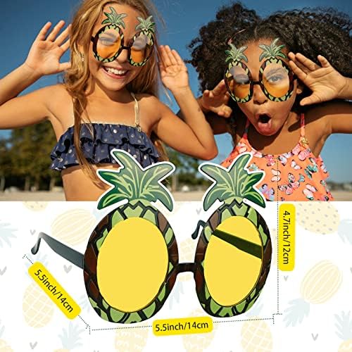 8-Piece Hula skirts for Girls Hawaiian Hula Dancing Kit
