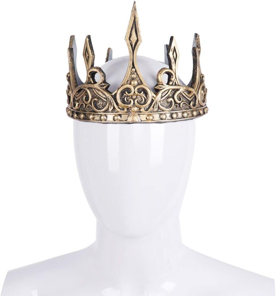 Regal Kings Crown Adjustable Prince Tiara