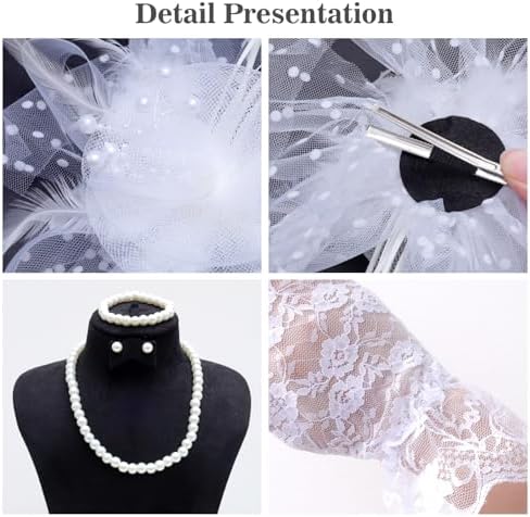 Fumwase 5Pcs Tea Party Favor Kit