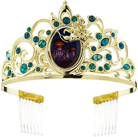Glijeron Disney Jasmine Tiara for Girls
