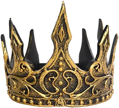Regal Kings Crown Adjustable Prince Tiara