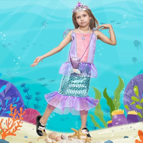 Meland Little Mermaid Dress Set