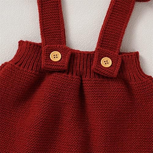 Ruffle Knit Sweater Romper for Babies