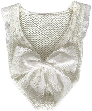 Zeroest Baby Girls Newborn Crochet Romper - Perfect for Photography