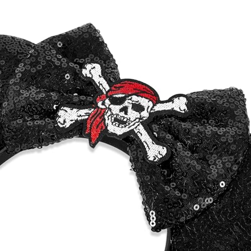 Pirate Mouse Ears Headband Halloween Party Accessories for Girls