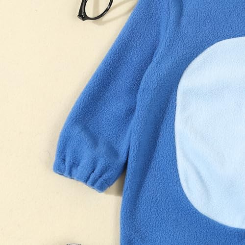 Cartoon Blue Dog Costume for Toddler Halloween Cute Comfortable