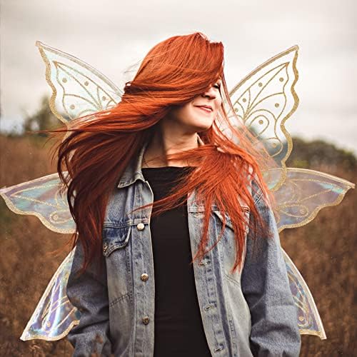 Gold Fairy Wings Dress Up Costume